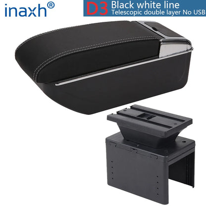Universal Car Armrest Central Universal Model Armrest Box Car Accessories Storage Box Modification Retrofit Parts