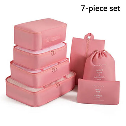 Travel Set Storage Bags Clothes Digital Toiletries Shoes Organizer bag Student Dormitories Clothing Sorting Bags Packing Cubes