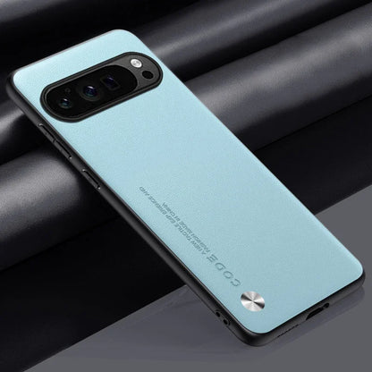 Luxury Leather Phone Case for Google Pixel 10A 10 11 XL 9A 9 Pro 8Pro 7 6 Pro 8A 7A 5A 4 Plain Skin Shockproof Soft Back Cover