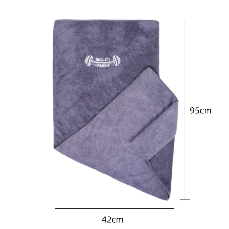 Fitness Quick Dry Towel 42*95cm Microfiber Gym Yoga Training Swimming Tennis Towel Beach Jogging Body Anti-slip Sports Sweat