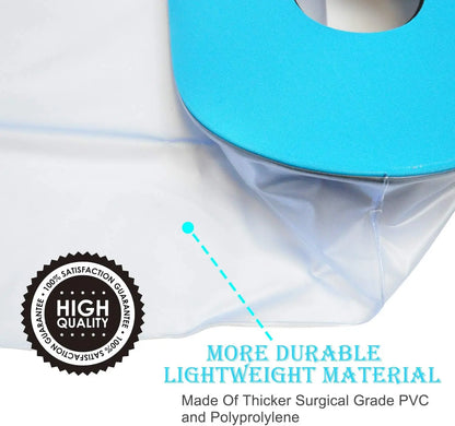 The Picc line shower cover is suitable for the upper arm, has waterproof function, and can be reused at the elbow wound.