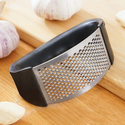 Stainless Steel Manual Garlic Press & Mincer – Kitchen Tool