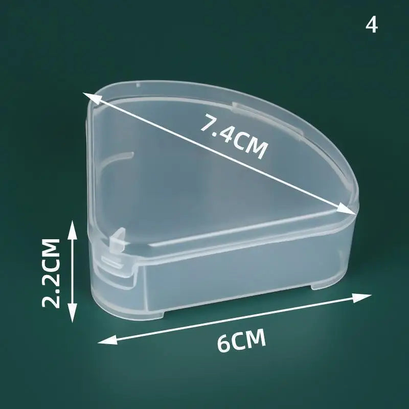 Mini Plastic Rectangular Box – Translucent, Dustproof Jewelry & Small Item Storage Container
