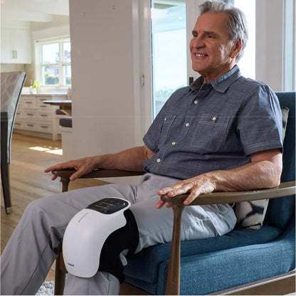 Multifunctional Smart Cordless Knee Massager Vibration Knee Relaxing Massage Machine Joint Knee Device Gifts for Grandma Grandpa