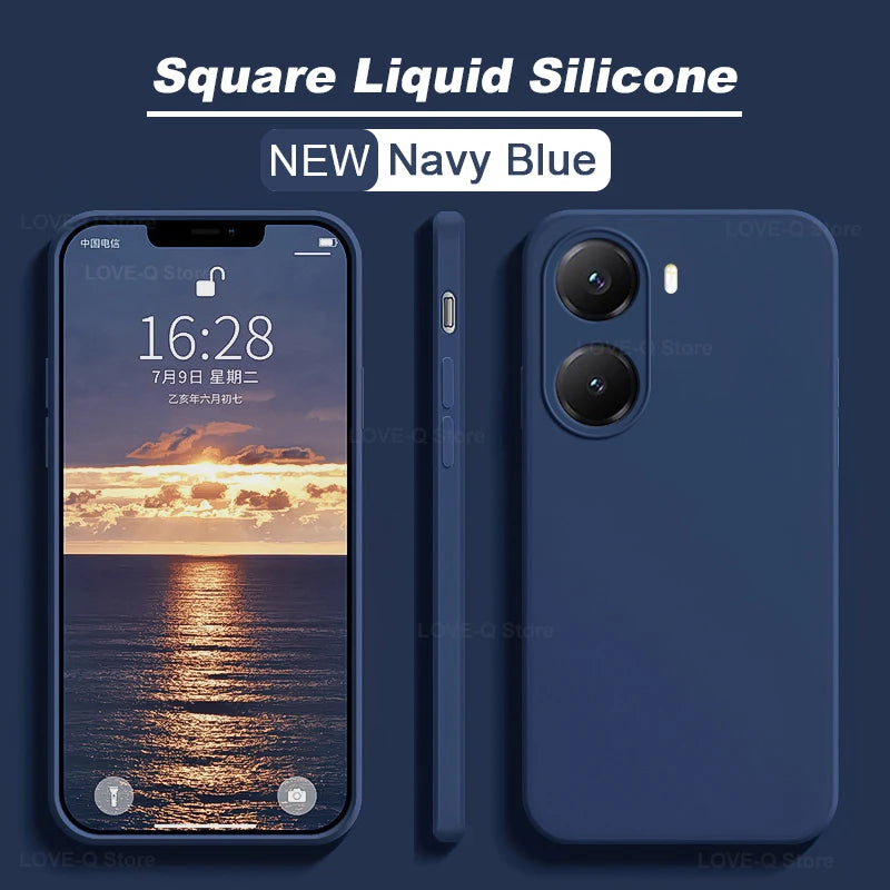 Poco X7 X8 Pro Max Case Liquid Silicone Shockproof Phone Case For Xiaomi Poco X7 X8 Pro X 7 Prо X7Pro Pocox7 Pro Soft TPU Cover