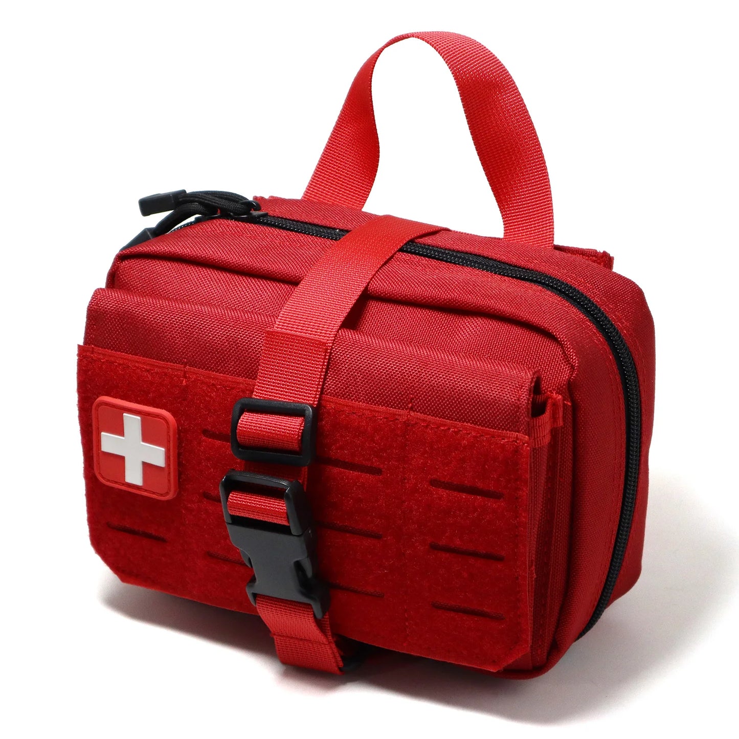 Upgrade Molle Rip Away Ifak Pouch, Tactical Small Belt First Aid Pouch Medical Utility EMT Pouch Only