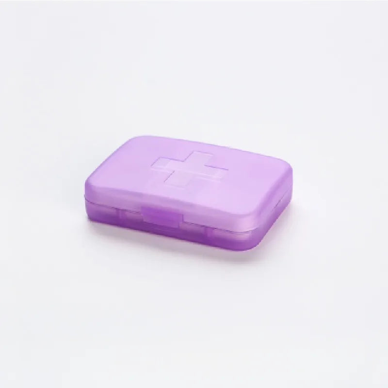 New Small Portable Travel Week Daily 6 Grids Case Box Organizer Tablet Pills Storage Container for Medicine Vitamin Fish Oils