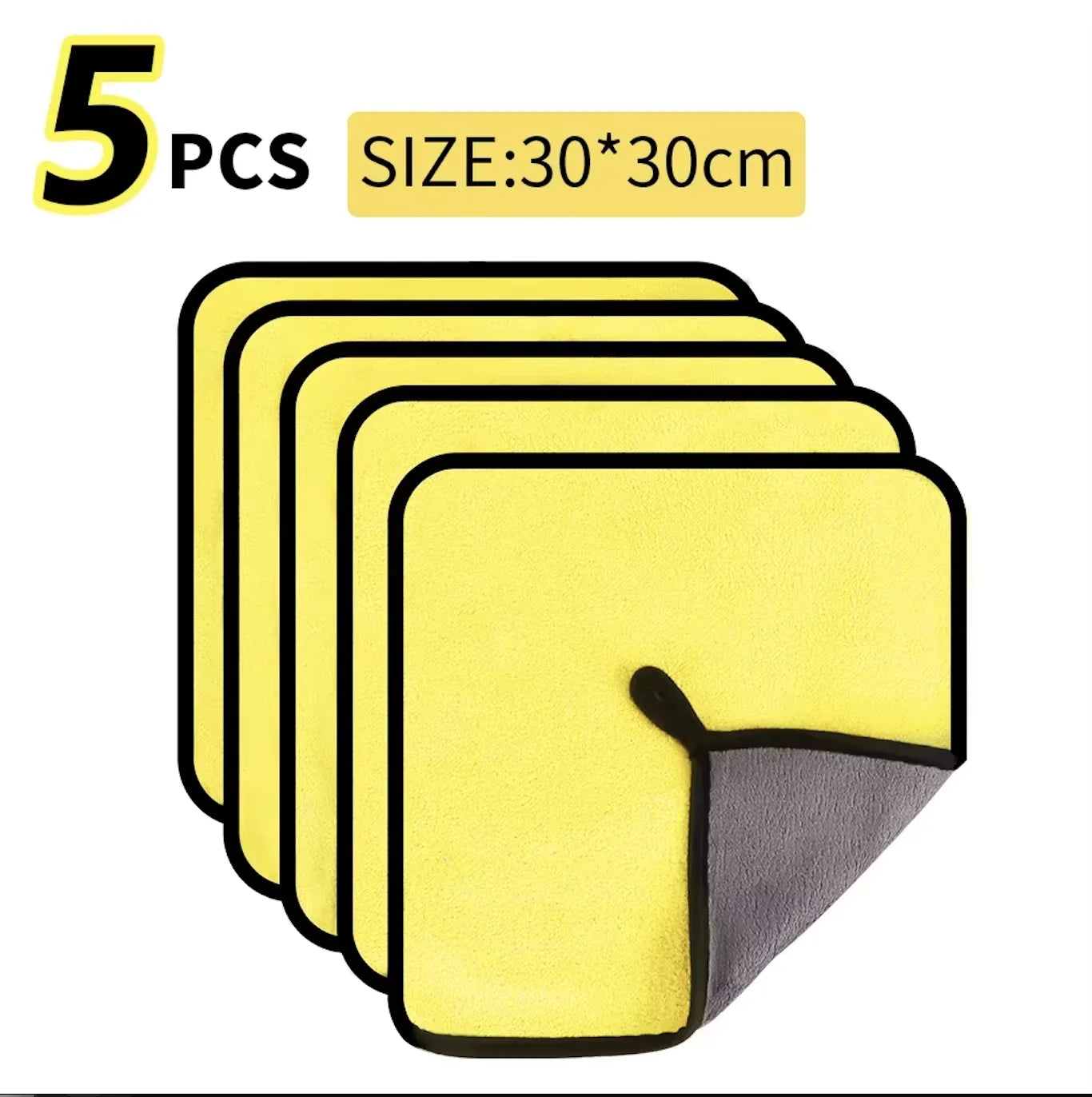 High-end Microfiber Towel Car Wash Towel Detailing Cleaning Cloth Car Wash Drying Towel Car Absorbent Cleaning Products