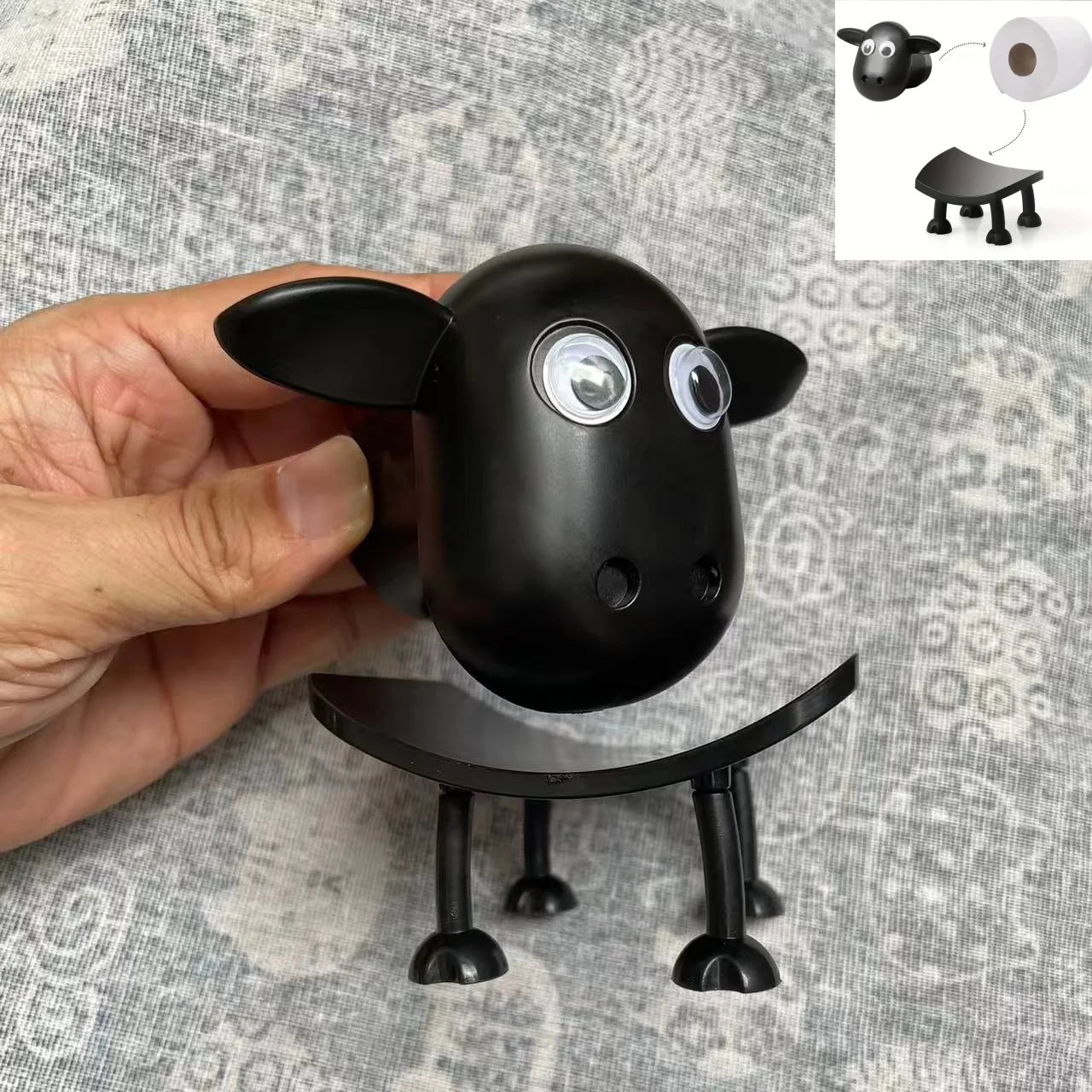 Fun Dog Raccoon Sheep Toilet Paper Holder Home Decor Bathroom Accessory Storage For Toilets Bathrooms Kitchens Living Rooms