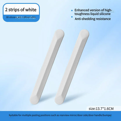 Magnetic/Adhesive Car Door Edge Bumper Protection Strip, Universal Door Buffer Strip, Adhesive Anti-Collision Strip