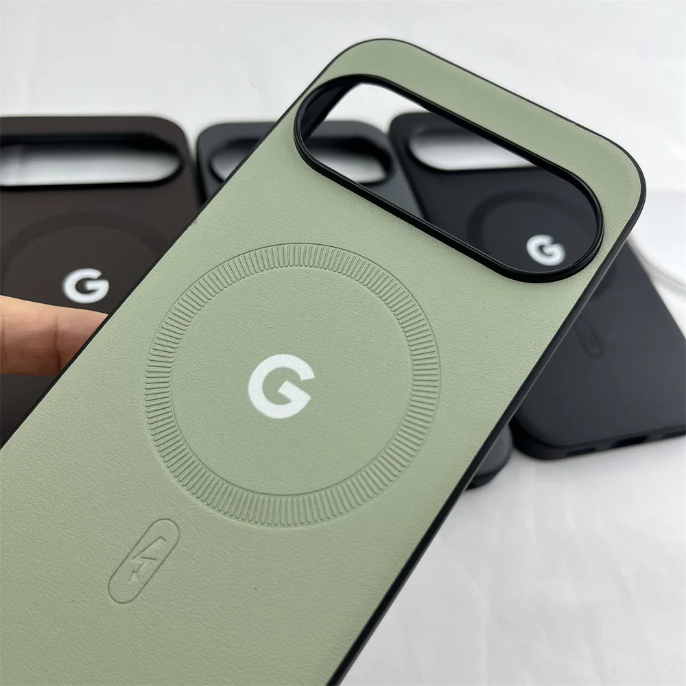 For Magsafe Case For Google Pixel 8 9 10 Pro XL 8A 8Pro 9proxl 10proxl Magnetic Wireless Charging Shockproof Bumper TPU Cover
