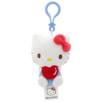 Genuine Sanrio Piano Plush Toy Hello Kitty My Melody Kuromi Cinnamoroll Cartoon Student Backpack Pendant Decoration Girl Gift