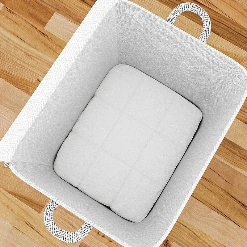 Large Non-Woven Storage Bag – Zipper Wardrobe Organizer