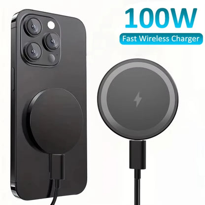 15W Magnetic Wireless Charger Phone Pad For Magsafe iPhone 17 16 15 14 13 12 Pro Max Airpods 4 Pro Magnet Fast Charging Station