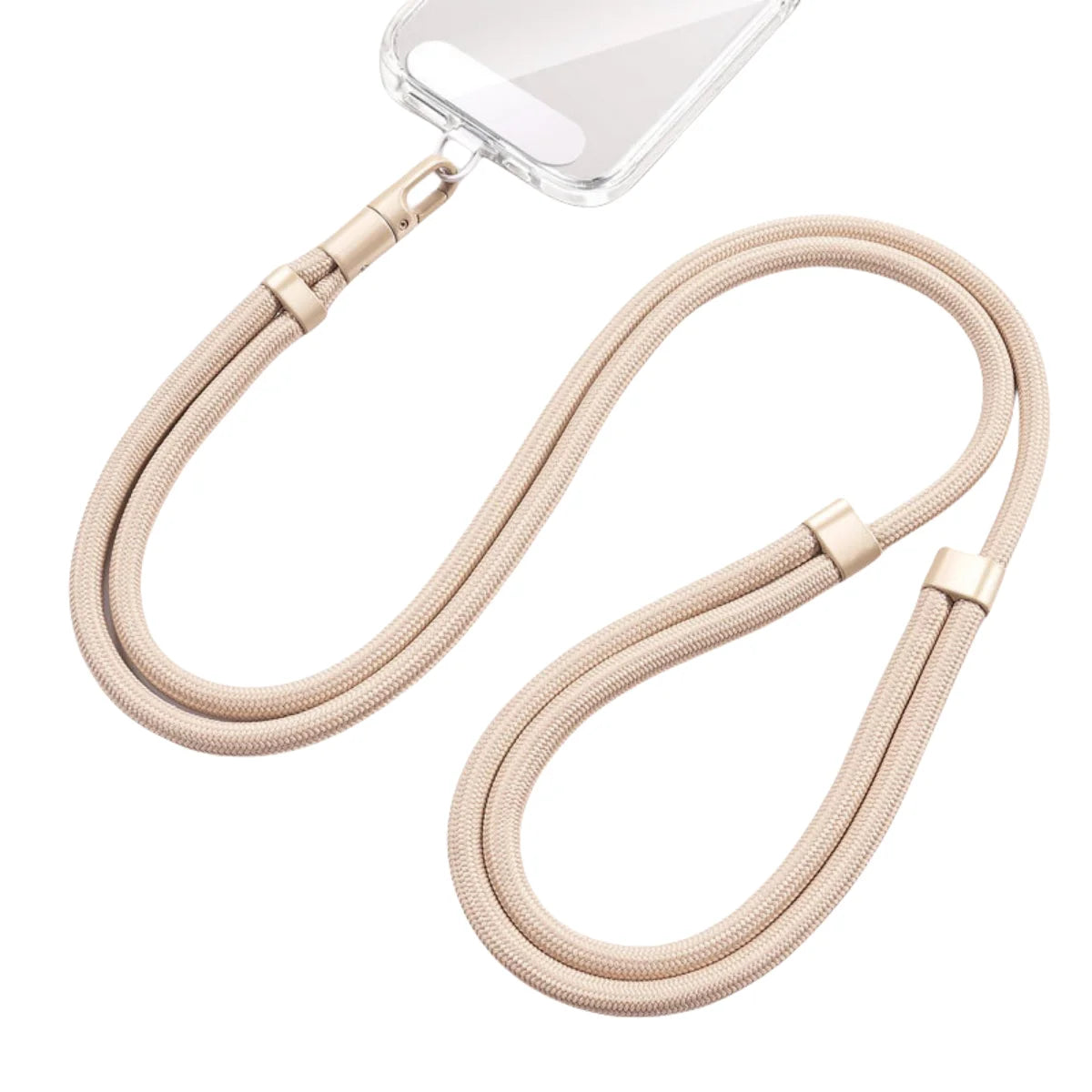 Universal Phone Lanyard with Clip Upgraded Anti-Drop 360° Rotation Adjustable Neck/Crossbody Strap for All Phone Cases