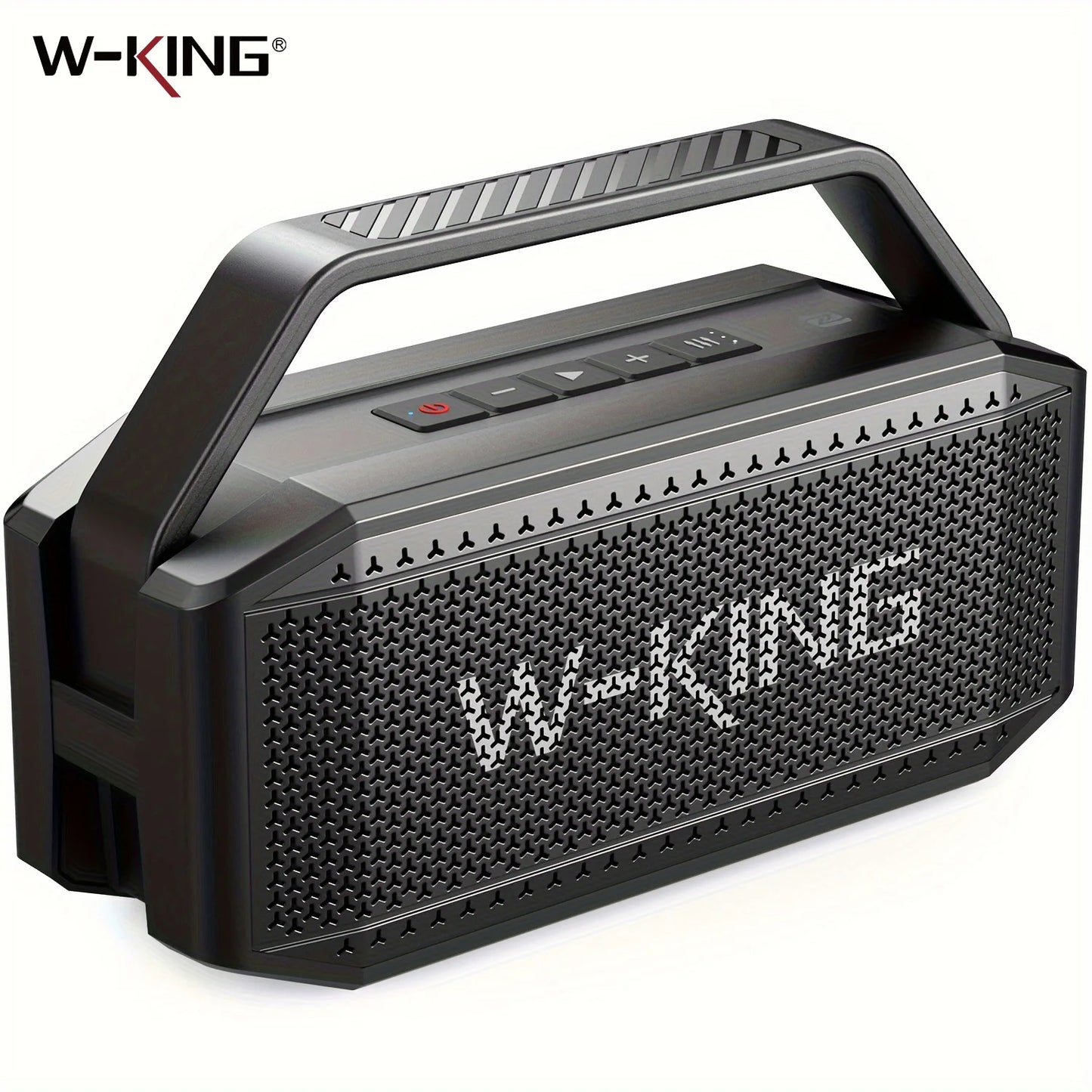 W-KING D9-1 100W Peak 60W RMS Deep Bass Bluetooth Speaker, IPX6 Portable Waterproof Loud Bluetooth Speakers Wireless with Subwoofer