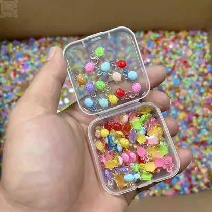 100Pcs Mini Resin Turtles Night Glow Turtle Figurines Multi-Function Glow in The Night Turtle Miniatures for Micro Landscaping