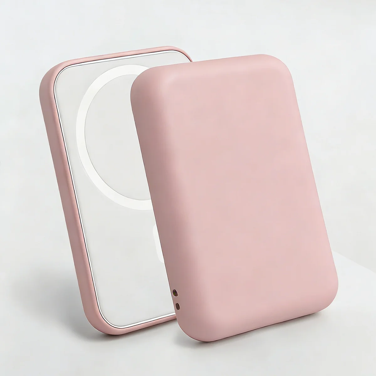1Pcs Black TPU Charging Case Protector, Compatible With Apple's Original MagSafe Wireless Power Bank