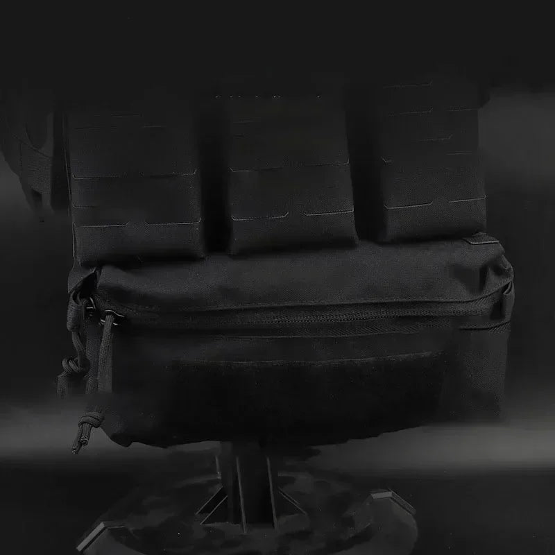 Tactical Vest Dangler Drop Pouch Mini Abdominal Dump Drop Pouch Fanny Pack for JPC CPC LBT D3CR MK3 MK4 Plate Carrier Storage