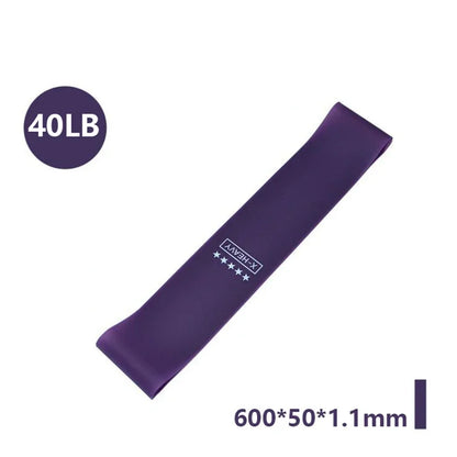Silicone Resistance Band Set for Yoga, Pilates, and Crossfit
