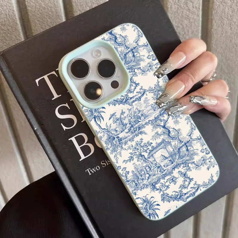 Creative Adorable Cartoon Pattern Phone Case For iPhone 16 Pro Max 17 Air 11 12 13 14 15 Pro 14 Plus X XR Shockproof Soft Cover