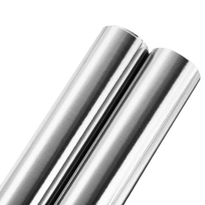 Decorative waterproof fireproof self-adhesive wallpaper 40cm brushed silver refrigerator living room kitchen countertop