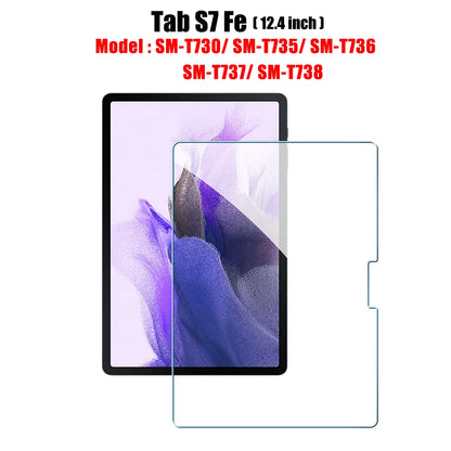 Tempered Glass Screen Protector For Samsung Galaxy Tab S6 Lite A9 Plus S8 S9 Plus Ultra S7 Fe S9 Fe 12.4 A8 S10 S11 Film