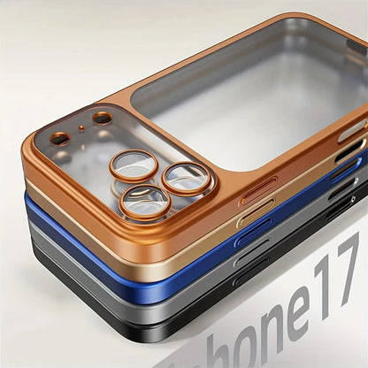 Luxury Plating Transparent PC iPhone Case