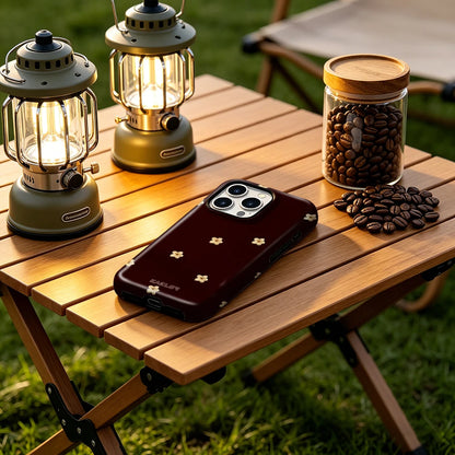 Brown Plaid Teddy Bear Phone Case for IPhone 17 16 15 14 13 Pro Max Plus Single Double-layer tough Shockproof Case