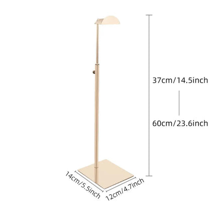 Stand Storage Adjustable Polished Gold / Silver Hanging Bag Handbag Shelf Display Stand Purses Handbag Holder Rack Organizer