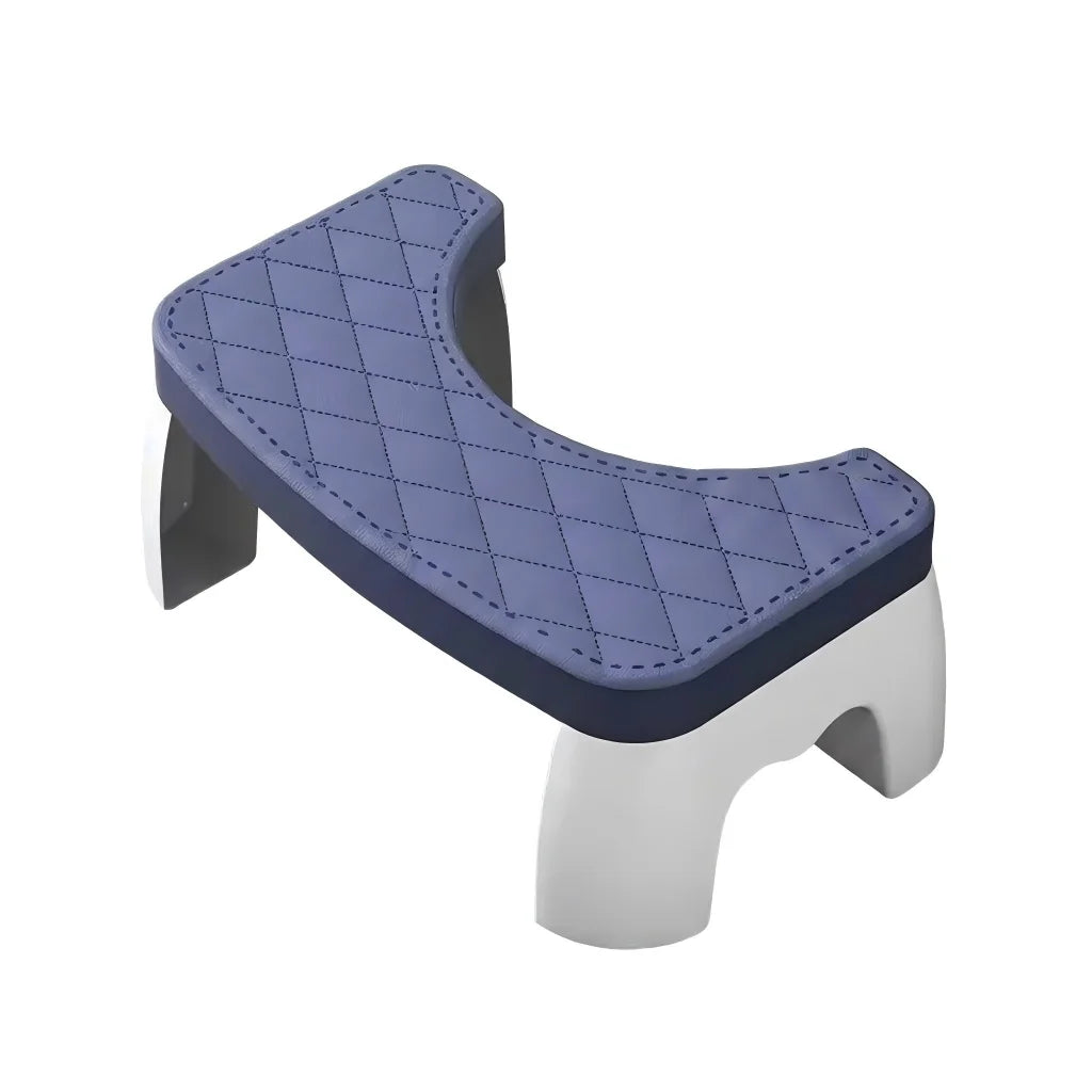 Slip Resistant Water-proof Potty Foot Stool Ergonomic Raised Footrest Stable Frame Household Washroom Auxiliary Tool Suitable Fo