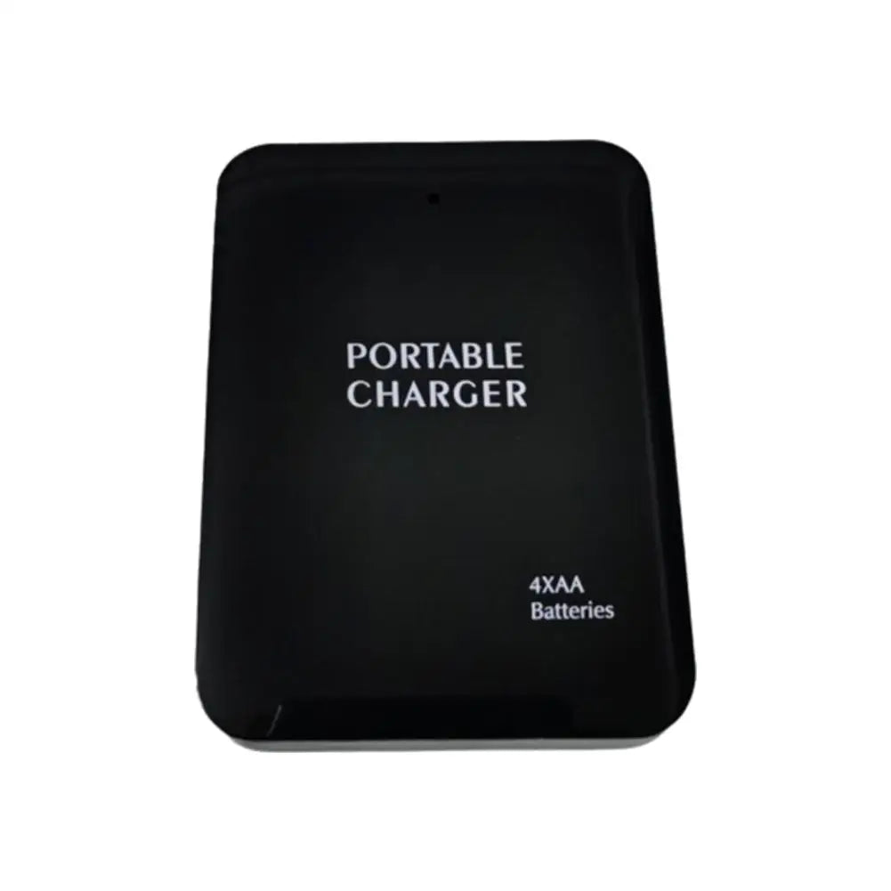 4 AA Portable Charger USB Battery Power Bank LED Light Outdoor Camping Emergency Charger for Phone Mountaineering Hiking