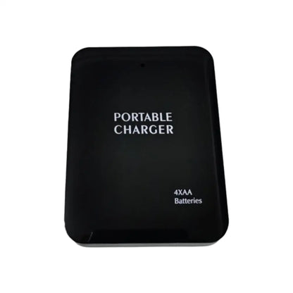 4 AA Portable Charger USB Battery Power Bank LED Light Outdoor Camping Emergency Charger for Phone Mountaineering Hiking