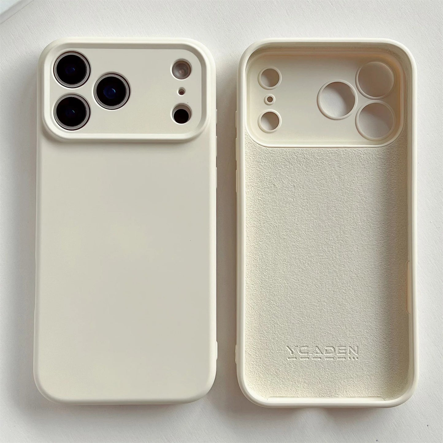 Shockproof Bumper For iPhone 17 Air New For iPhone 17 Pro Max Case For Apple iPhone 17 Pro Cover Yellow Liquid Silicone Rubber