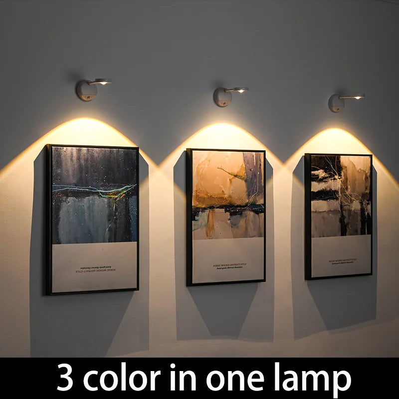 Wireless Motion Sensor Night Light with USB Charging