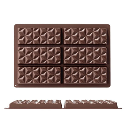 Silicone Chocolate Mold Break Apart Protein Candy Mould 3D DIY Biscuit Baking Tools Cake Decorating Mold