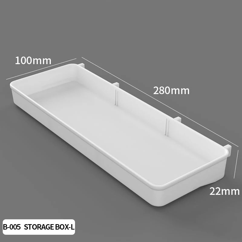 Neat Plastic Pegboard  Desk Organizer with Multiple Accessories for Home Office, Craft Room and Garage Display