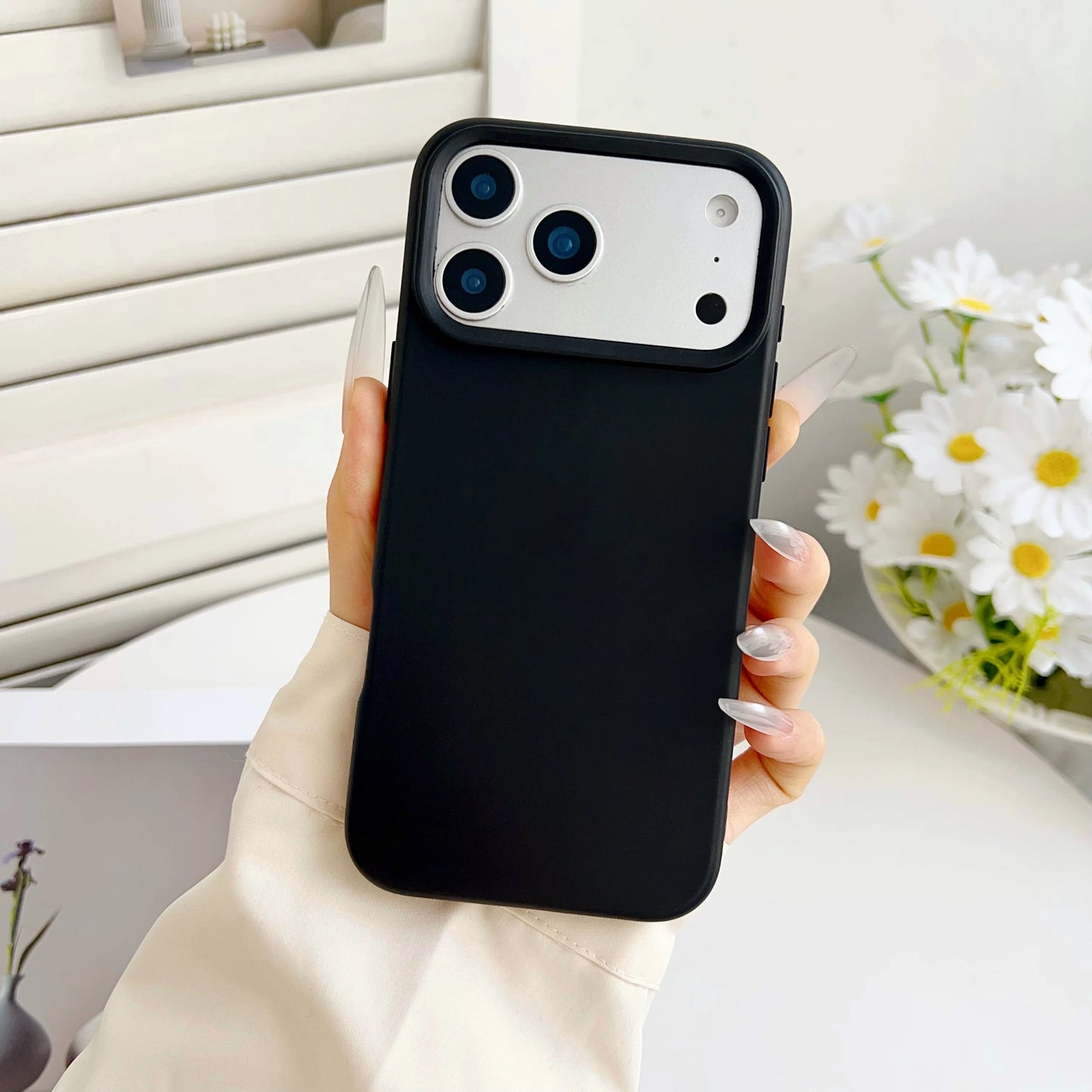 Orange Matte Silicone Case For iPhone 17 Pro Max Air 16E 16 E 15 Plus 14 13 12 17Pro iPhone17 Shockproof Phone Cover Accessories