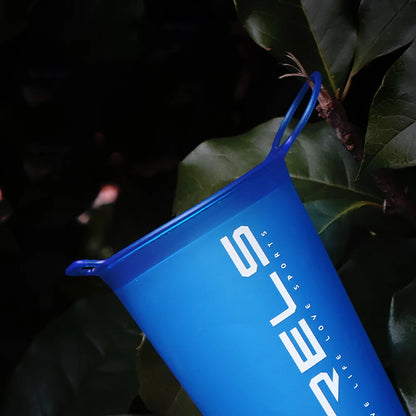 1pc 200ml Foldable Sports Water Cup Marathon Cross-country Running Folding Soft Water Cup Small and Light Easy to Carry Cup