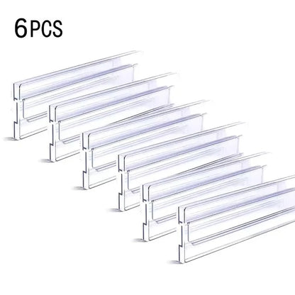 1/2/4/6/8PCS Drawer Wardrobe Dividers Organizers Expandable From Kitchen Drawer Organizer, Clear Plastic Partition Plate Tools