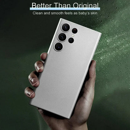 UltraThin 0.3mm shockproof transparent Outer case For Samsung Galaxy S26 S25 S24 Ultra Plus Solid Color Clear Frosted Matte Case
