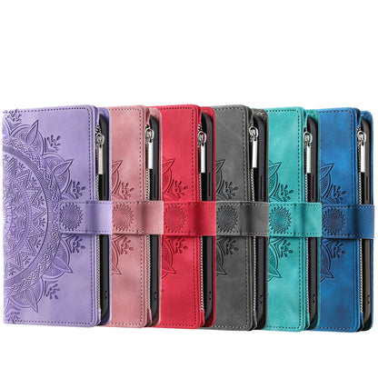 Leather Flip Case For Samsung Galaxy S26 S25 S23 S24 Ultra S22 S21 Plus S20 FE + Note 20 10 9 Card Wallet Embossing Phone Bag