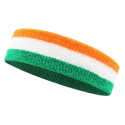 AOLIKES 1PCS Sweatbands Sports Headband - Terry Cloth Moisture-Wicking Sports Towel Headband for Tennis,Basketball,Running,Gym