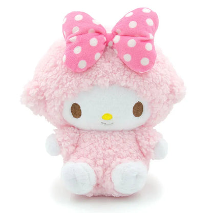 Genuine Sanrio Piano Plush Toy Hello Kitty My Melody Kuromi Cinnamoroll Cartoon Student Backpack Pendant Decoration Girl Gift