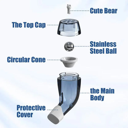 Sonmol Nascool Mucus Removal Device, Mucus Clearance Aiyway Clear Lung Expander Phlegm Loosen Breathing Trainer Mucus Trainer