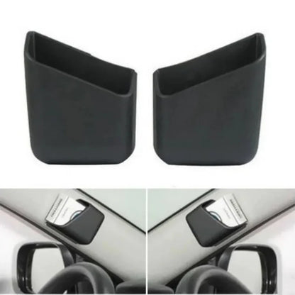 1Pair Car Organizer Auto Truck Pillar Storage Box Cigarette Phone Glasses IC Card Holder Organizers Bag Car Styling Accessories