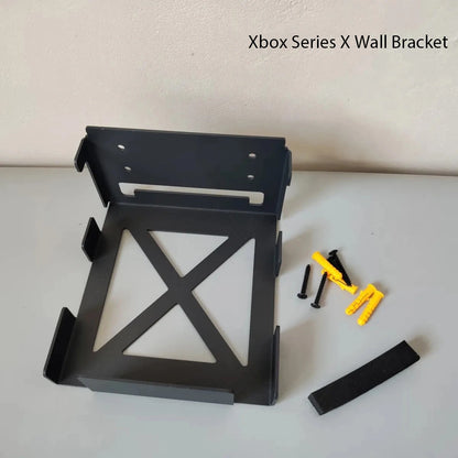 under desk bracket for xbox series x xbox series s with selfdrive screw Wall Bracket with expansion screw under plank