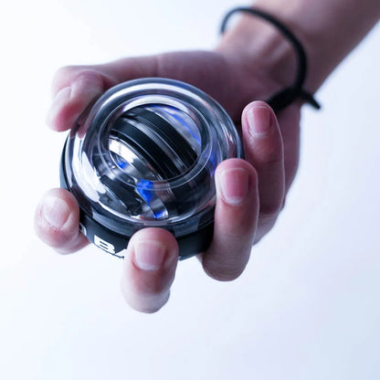 LED Gyroscopic Power Trainer Ball Autostart Range Gyro Power Wrist Ball Arm Hand Muscle Force Trainer Fitness Equipment