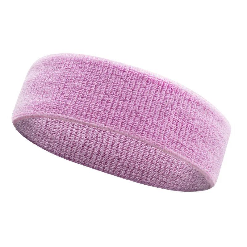 AOLIKES 1PCS Sweatbands Sports Headband - Terry Cloth Moisture-Wicking Sports Towel Headband for Tennis,Basketball,Running,Gym