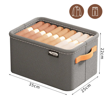 Non-Woven Clothes Storage Organizer – Foldable Wardrobe Drawer Bag